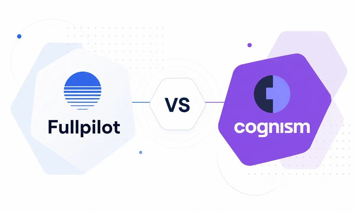 Fullpilot vs Cognism comparison graphic