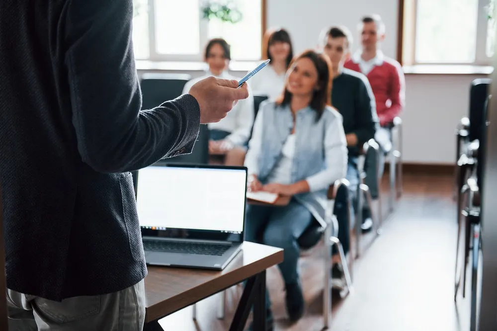 Business training session from Pixabay