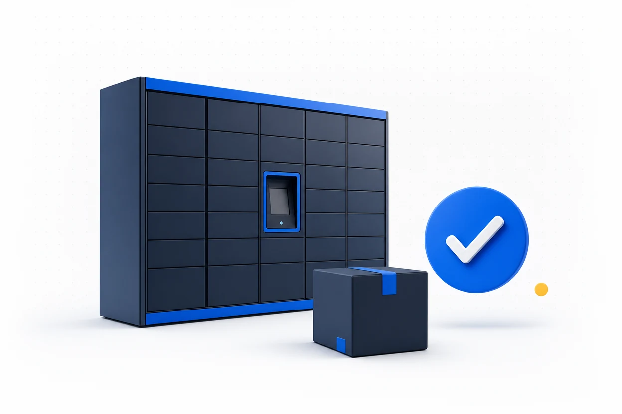 Package locker leads in Fullpilot illustration