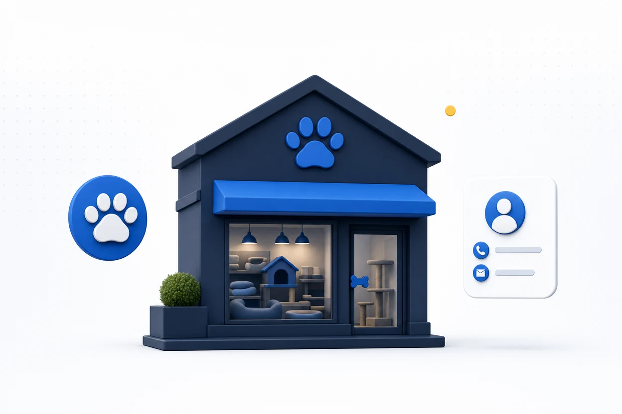 Pet store leads in Fullpilot illustration