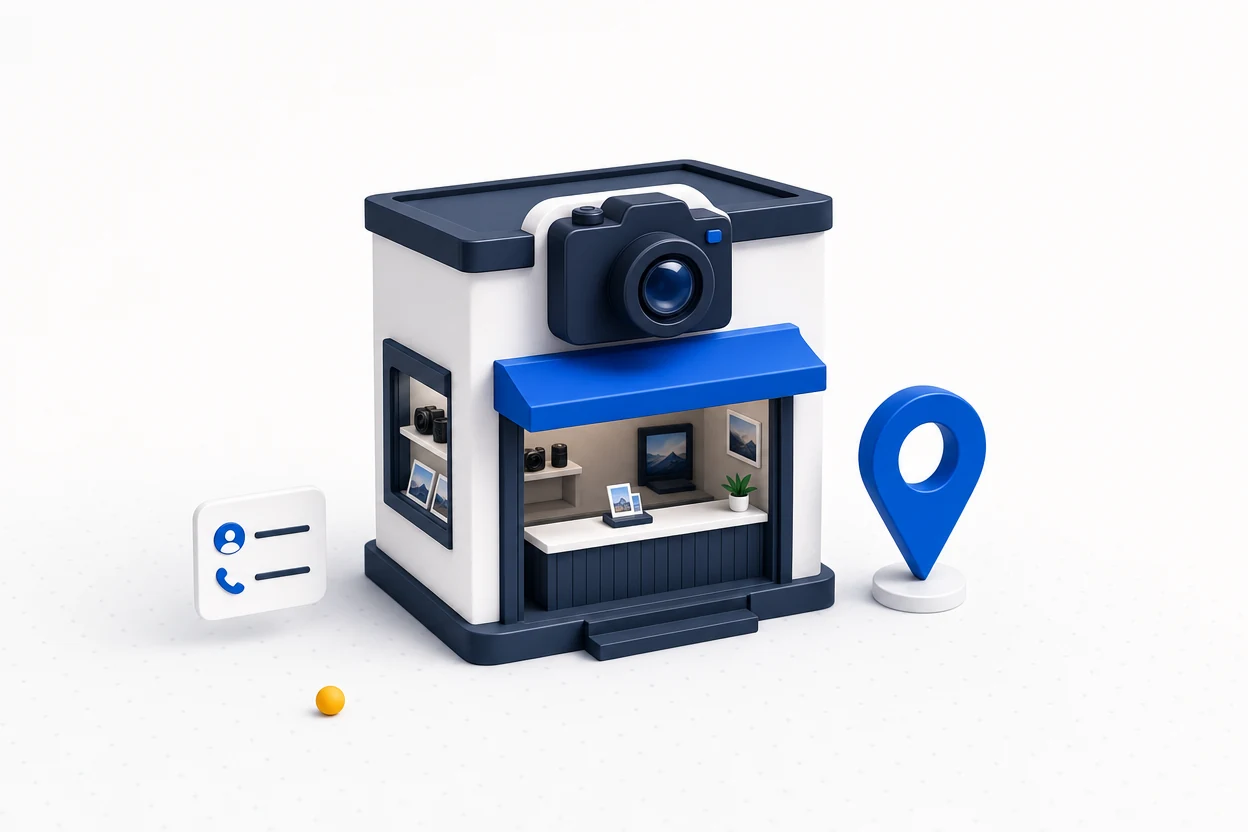 Photo shop leads in Fullpilot illustration
